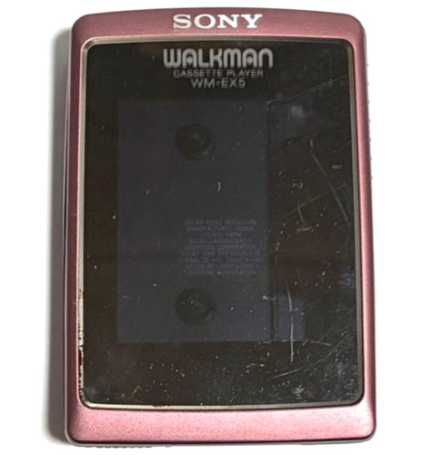 Sony ex5 portable cassette - sony,
