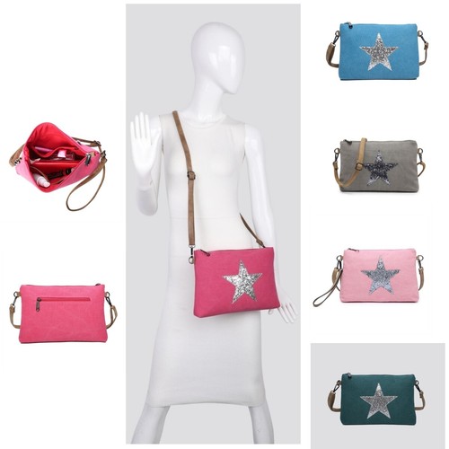 Shining star woman lady canvas - star,