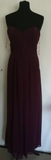 VEROMIA BRIDESMAID DRESS PURPLE COLOUR SIZE 10 WEDDING XMAS BNWT