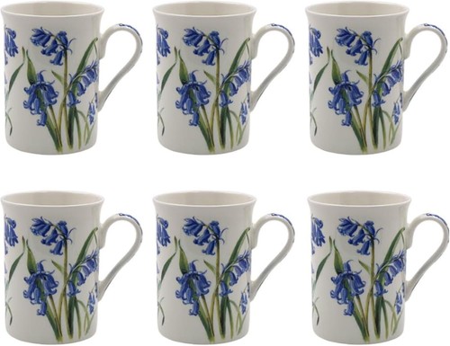 Bluebell coffee mugs blue - coffee,