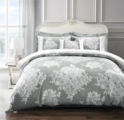 Luxury grey silver jacquard - luxury,