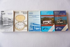 1970 - 1983 Sheffield & Rotherham Bus & Railway Timetable x5 South Yorkshire