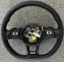 2019 Mk7 VOLKSWAGEN GOLF Multifunctional Black Steering Wheel