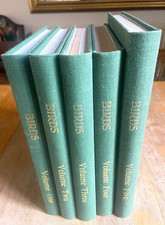 RSPB Birds magazine - 10 years 1966-75 Consecutive Bimonthly in 5 vol