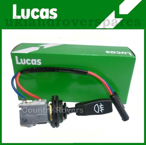Rear fog light - light, switch