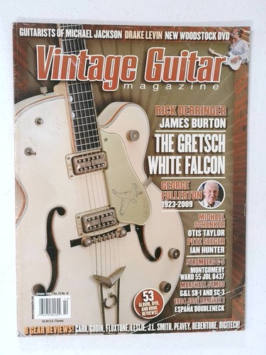Vintage guitar magazine - vintage,