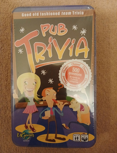 Pub trivia board game tin - pub,