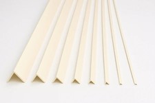 1m Ivory PVC Corner Angle Trim