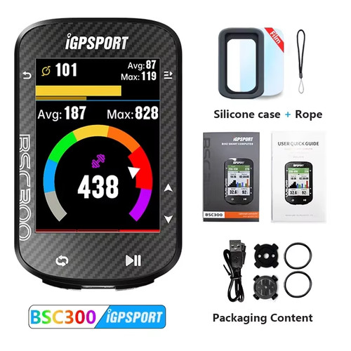 Bsc300 gps bike computer - bike,