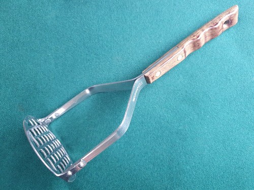 Vintage prestige masher wooden - masher,