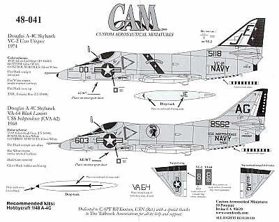 Cam cam48041 douglas a 4c - cam, a-4c