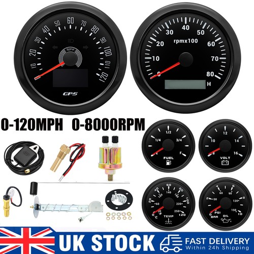 85mm boat gps speedometer - boat,