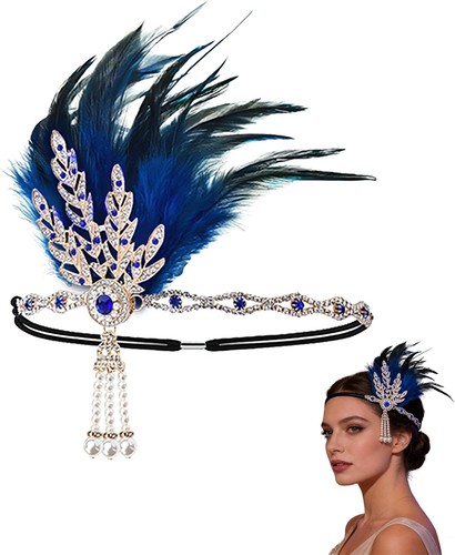1920s flapper headband - flapper,