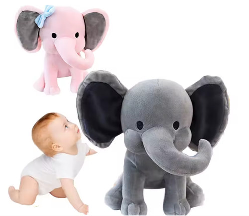 Inch plush elephant - elephant, soft