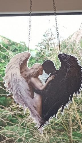 Angel and demon - angel, gothic