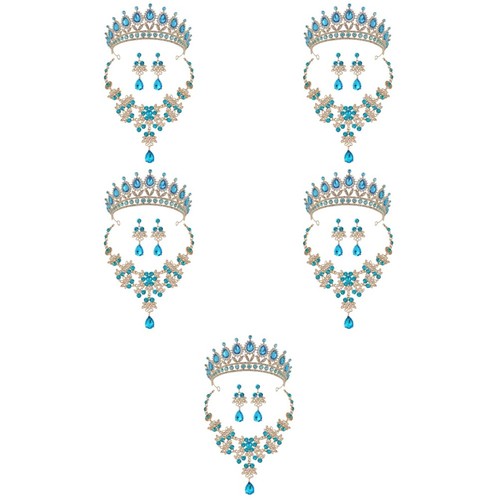 Reusable sky blue crown - reusable,