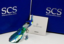 NEW RARE SWAROVSKI CRYSTAL SCS LOYALTY 2013 PEACOCK BIRD 1145553 BOX & CERT