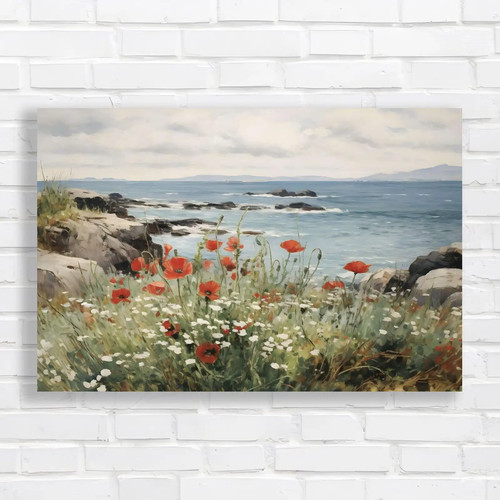 Coastal wildflower landscape - wildflower,