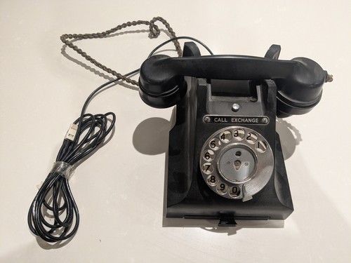 Antique 312 black bakelite - 312,