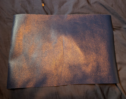 Leather remnants sheet piece - leather,