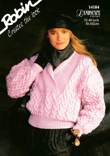 Lady women sweater chunky - lady's, women's