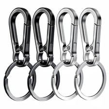 4Pcs Metal Carabiner Clip