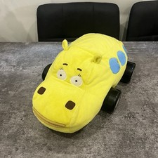 Disney Store Jungle Junction Hippobus Soft Toy Plush With Hard Plastic Wheels