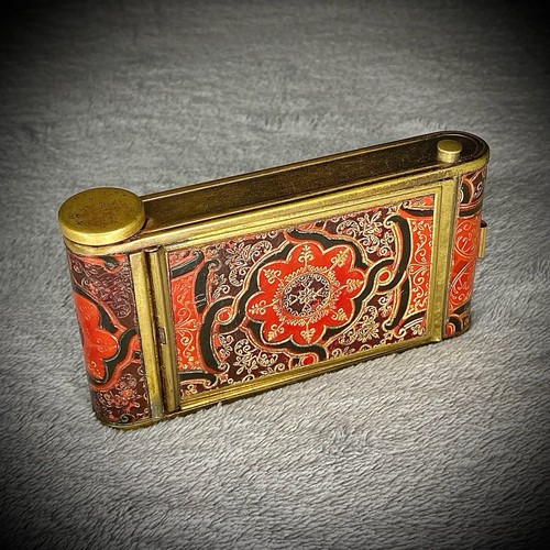 Vintage enamel vanity case - vintage,