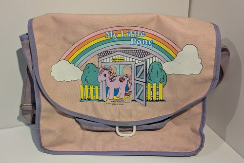 Little pony satchel - pony, g1