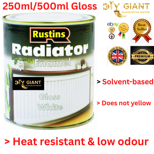 Rustins radiator enamel - rustins, paint