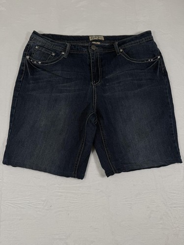 Y2k vintage denim shorts earl - y2k,