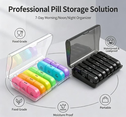 Day pill dispenser - 7,