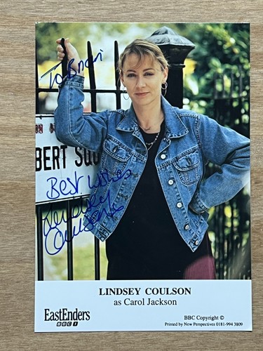 Hand signed eastenders cast - signed,