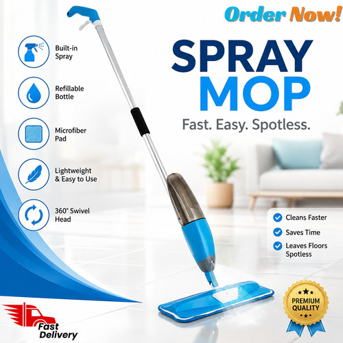 Spray mop floor - mop,