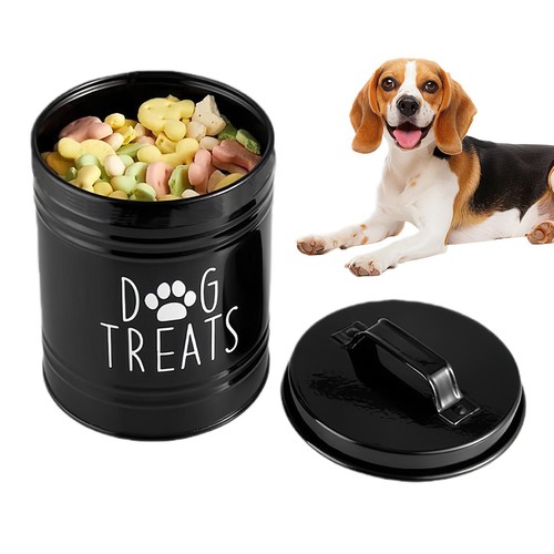 Dog food container metal - food,