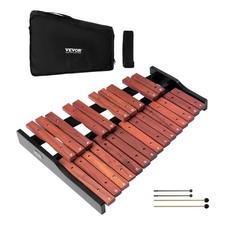 VEVOR Glockenspiel Xylophone 25 Notes Wooden Xylophone Percussion Instrument