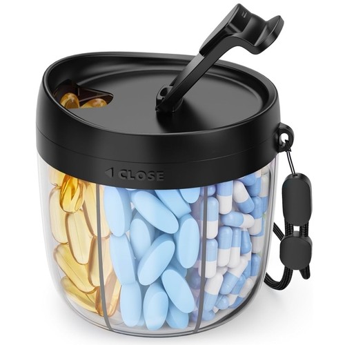 Pill dispenser with - dispenser,