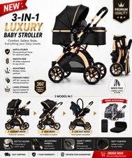 Newborn Baby Pram Pushchair