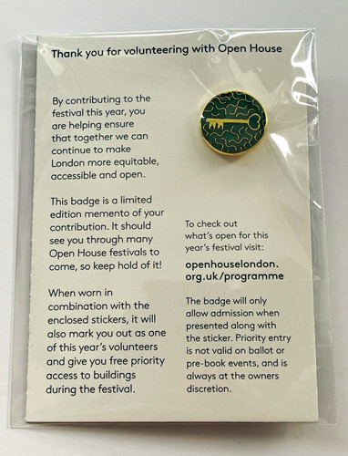 Open house london volunteer - house,