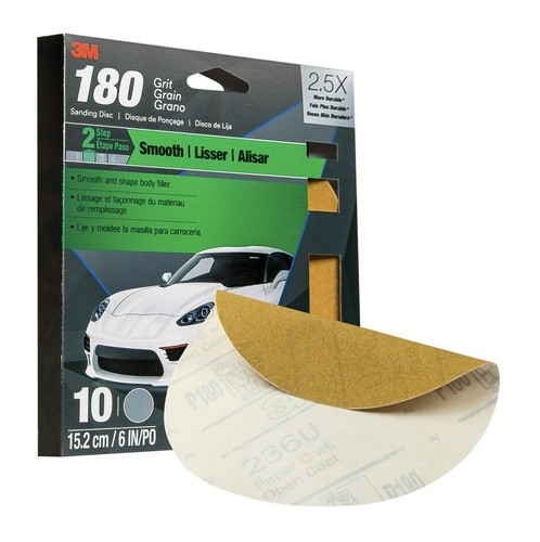 180 grit sanding disc - 3m,