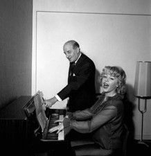 Singer Kathy Kirby Playing The