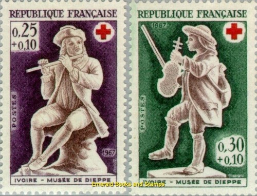 Ebs france 1967 red cross - cross,