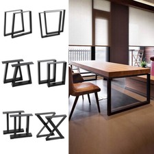 2x Metal Table Legs Stand
