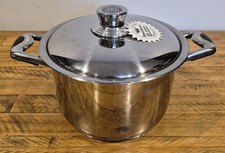 Rosenbaum Large Stainless Steel Thermostat AMC Visiotherm lid Large Stock Pot