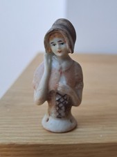 Vintage Porcelain Half Doll