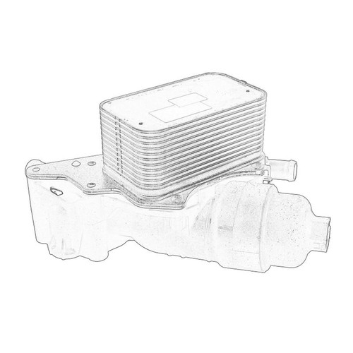 Oil radiator fits mercedes - radiator,