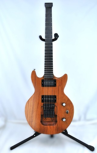 Custom headless guitar teak - teak, /