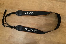  genuine Sony A77 II Neck Shoulder Strap EXCELLENT USED CONDITON. 28