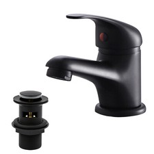 Black Bathroom Bath Filler