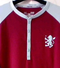 Aston Villa FC - Vintage/Retro Style Home Shirt/Jersey/Top - Adult - Small - S